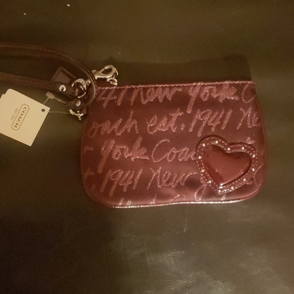 Coach wristlet new with tags